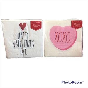 Rae Dunn Valentine’s Day napkins